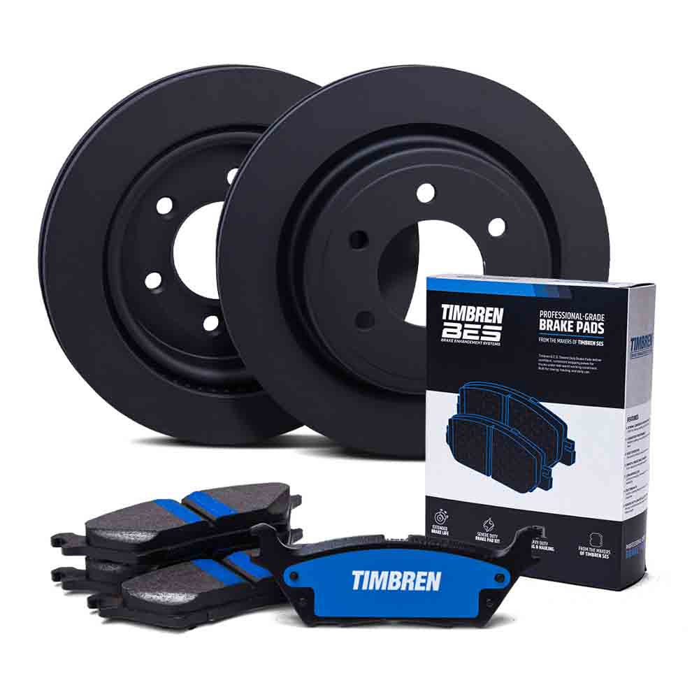 Timbren 12-18 Ford F-150 BES Disc Brake Pad & Rotor Kit - Rear