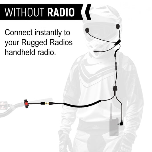 Rugged Radios CONNECT BT2 Bluetooth Moto Kit with Radio - Without Radio