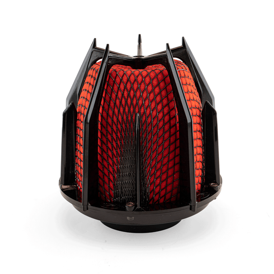 Weapon R 3in Dragon Air Filter Black Cage Red Foam Filter