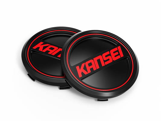 Kansei K12-785 KNP Black/Red Cap 71.3mm OD