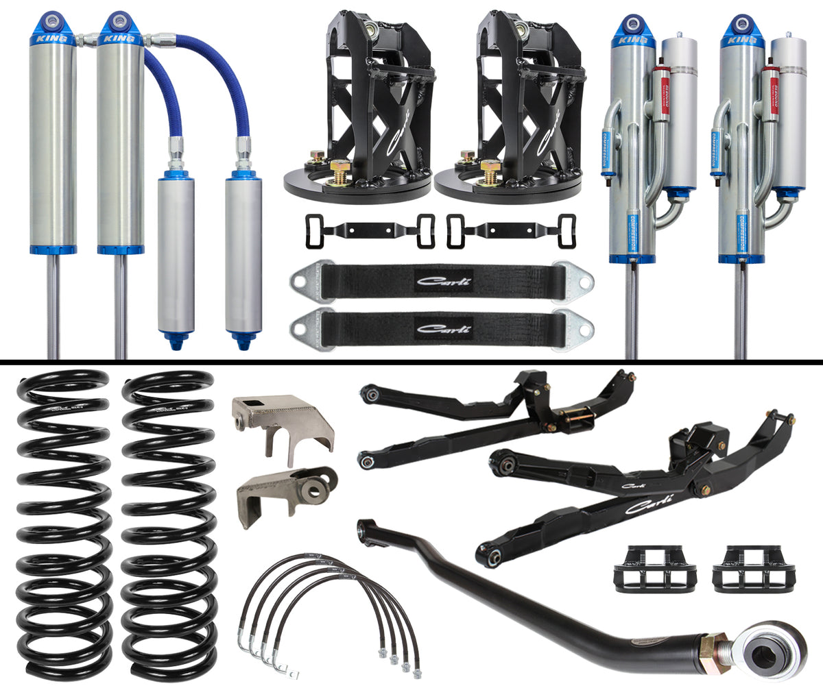 Carli Unchained 3.5 System - Base - 3in Lift - 10-11 Ram 2500/3500 - Diesel - Long Arm