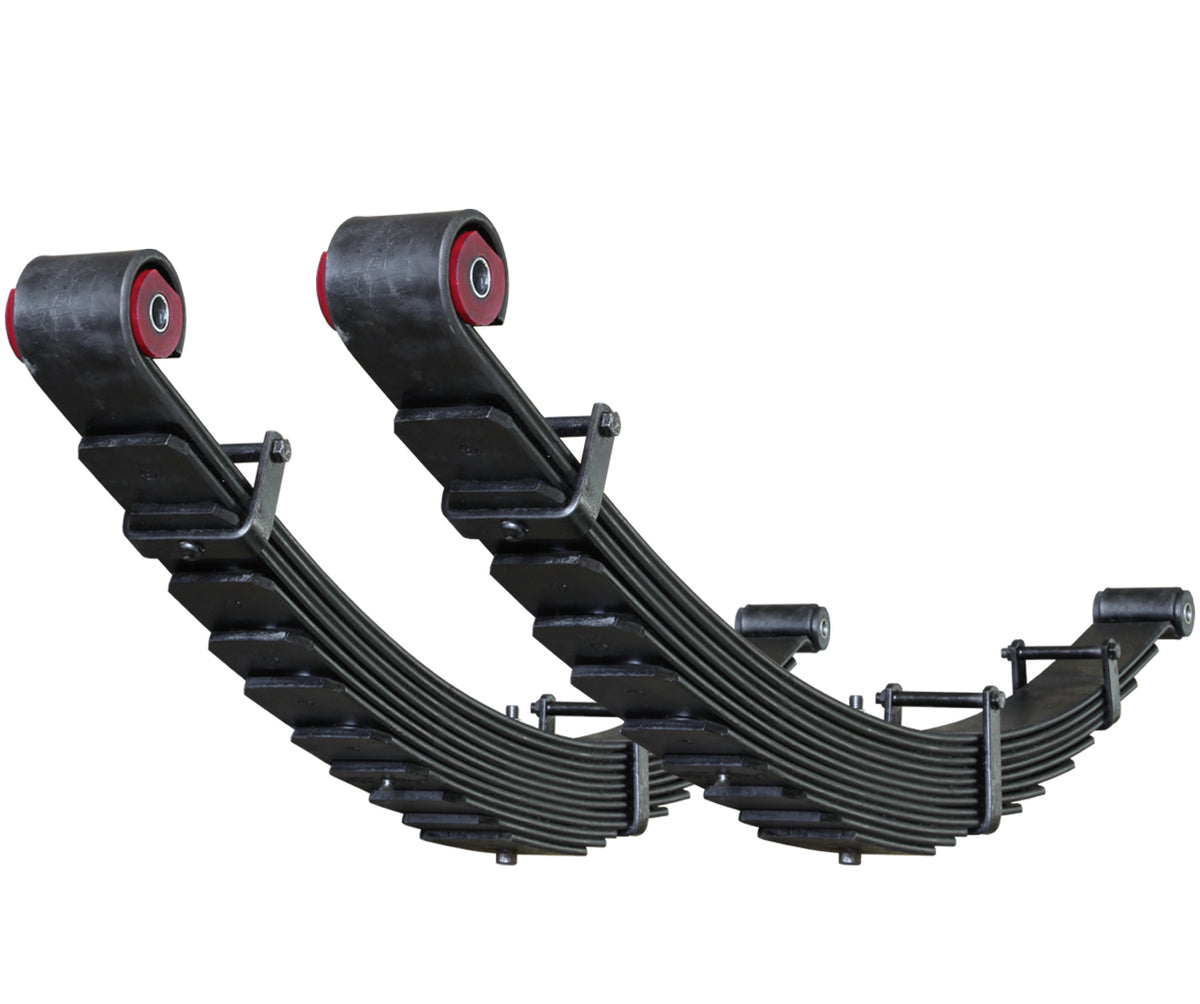 Carli Front Leaf Spring Kit - 2000-02 Ford Excursion W/7.3L - 4/5in Lift