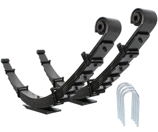 Carli Front Leaf Spring Kit - 2005-07 Ford F250/F350 4×4 - 3in Lift - W/4.5in System