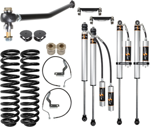 Carli 17-22 Ford F250/350 4X4 Gas 2.0in/3.0in Lift Backcountry System