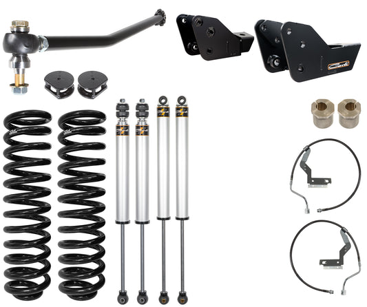 Carli 23-26 Ford F250/F350 4x4 Diesel 5in Commuter System Lift Kit
