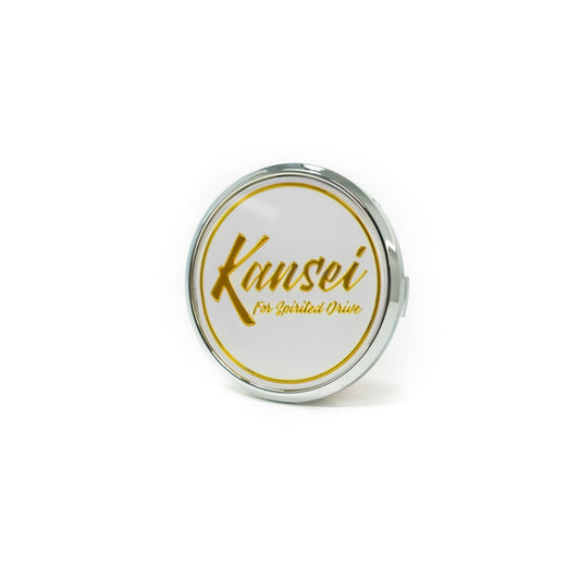 Kansei - Special Edition Gold Gel Cap Boxed Set (4 Piece) Center Caps - White