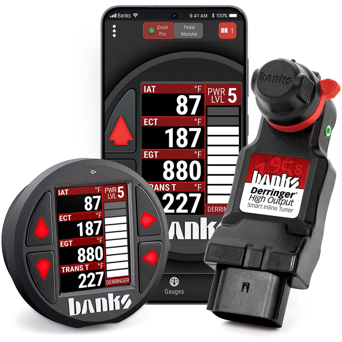 Banks Power 20-22 GM 2500 6.6L L5P Derringer Tuner w/ iDash Pro