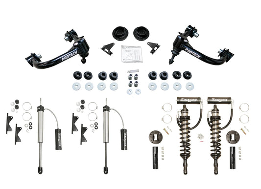 Fabtech 2024 Toyota Tacoma 3in UCA Kit w/ Ball Joint & 2.5 Coilovers & 2.25 Dirt Logic Rear Shock