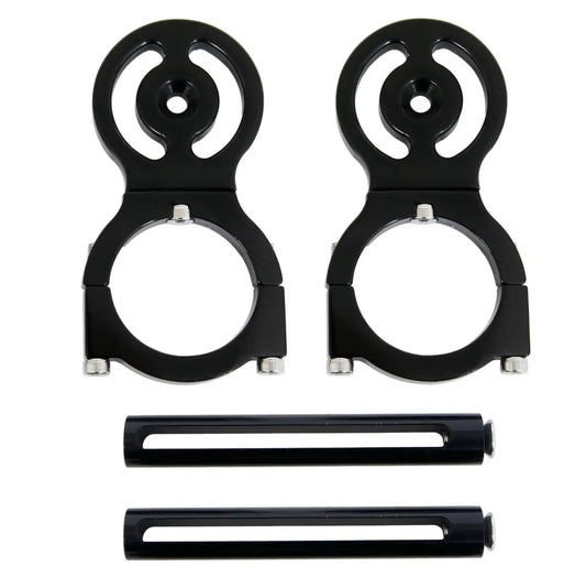Granatelli 1.50in Diameter Race Belt Residual Slack Harness Collar Set - Black