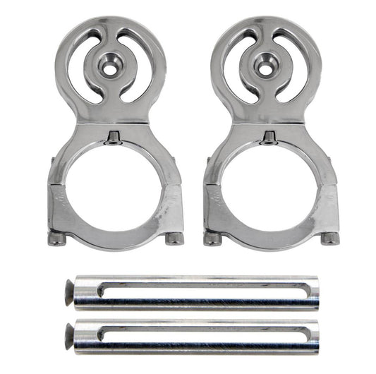 Granatelli 1.75in Diameter Race Belt Residual Slack Harness Collar Set - Polished