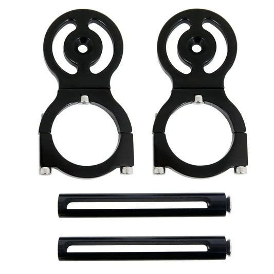 Granatelli 2.00in Diameter Race Belt Residual Slack Harness Collar Set - Black