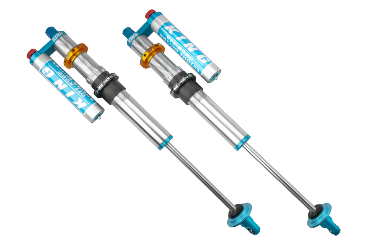 King Shocks 2.5 PR Coilover Shock Piggyback Res. w/ Adj. & IBP - 12in Travel