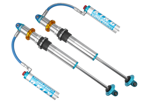 King Shocks 2.5 PR Coilover Shock Hose Remote Res. w/IBP & Adjuster - 12in Travel