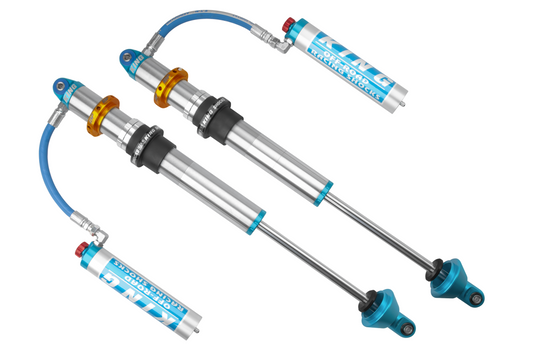 King Shocks 2.5 PR Coilover Shock Hose Remote Res. w/IBP & Adjuster - 18in Travel