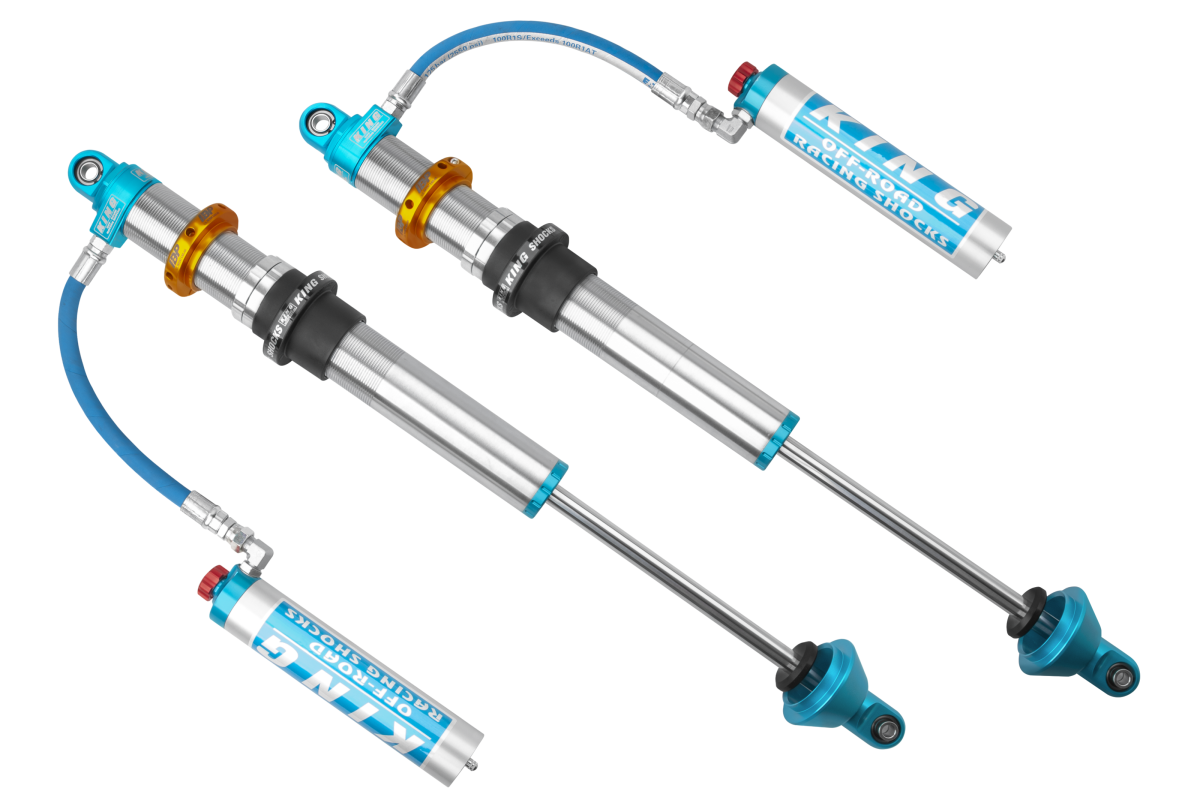 King Shocks 2.5 PR Coilover Shock Hose Remote Res. (Incl. IBP/Adjuster/Swivel EC) - 16in Travel