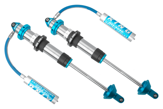 King Shocks 8in Dual Rate Springs 3.0 PR Coilover Shock Hose Remote Reservoir w/o Springs