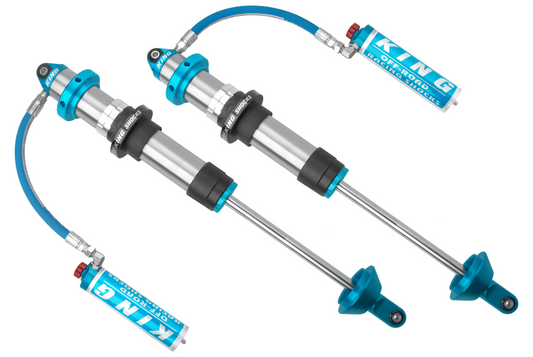 King Shocks 12in Dual Rate Springs 3.0 PR Coilover Shock Hose Remote Reservoir 1in Shaft - Comp. A