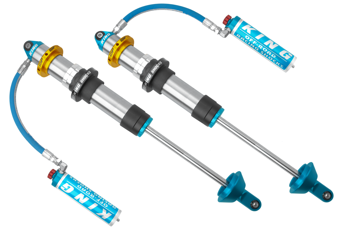 King Shocks 16in Single Rate 3.0 PR Coilover Shock Hose RR w/o Springs w/IBP & Compression Adjuster
