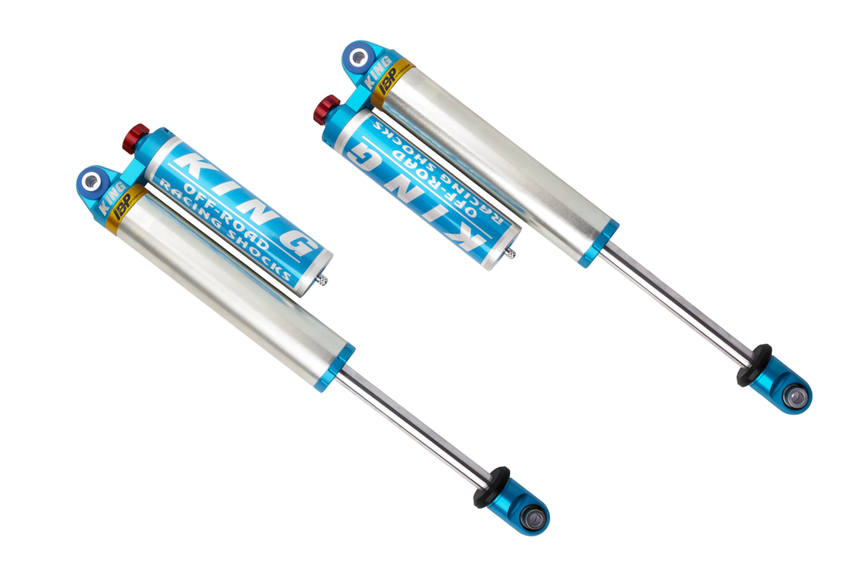 King Shocks 2.5 PR Smooth Body Piggyback w/ IBP & Adjuster 10in Travel