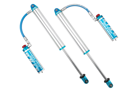 King Shocks 12in 2.5 PR Smoothie Shock Hose Remote Reservoir w/Adjuster