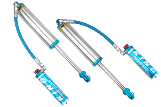 King Shocks 3.0 PR Smoothie Shock Hose Remote Res. w/ Comp. Adj.& IBP - 14in Travel