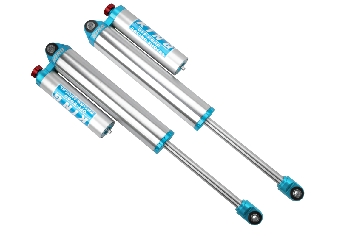 King Shocks 3.0 PR Smoothie Shock Billet Piggyback Res. w/ Comp. Adj. - 8in Travel