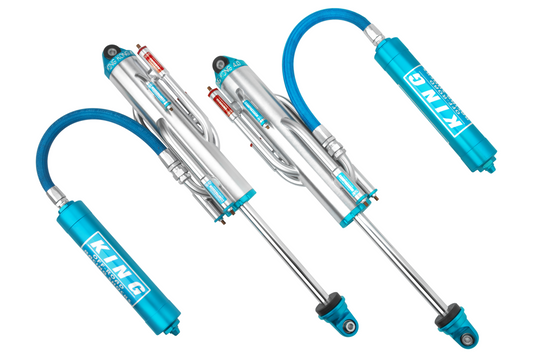 King Shocks 14in 4.0 Race Shock 4 Tube Bypass Hose Remote Res 1.25in Shaft Large 1in Bypass Tubes
