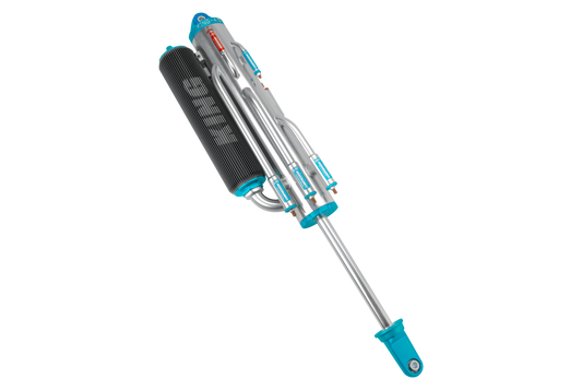 King Shocks 16in 4.5 Race Shock 7 Tube Bypass Piggyback Fin Res 1.25in Shaft Large 1in Bypass Tubes