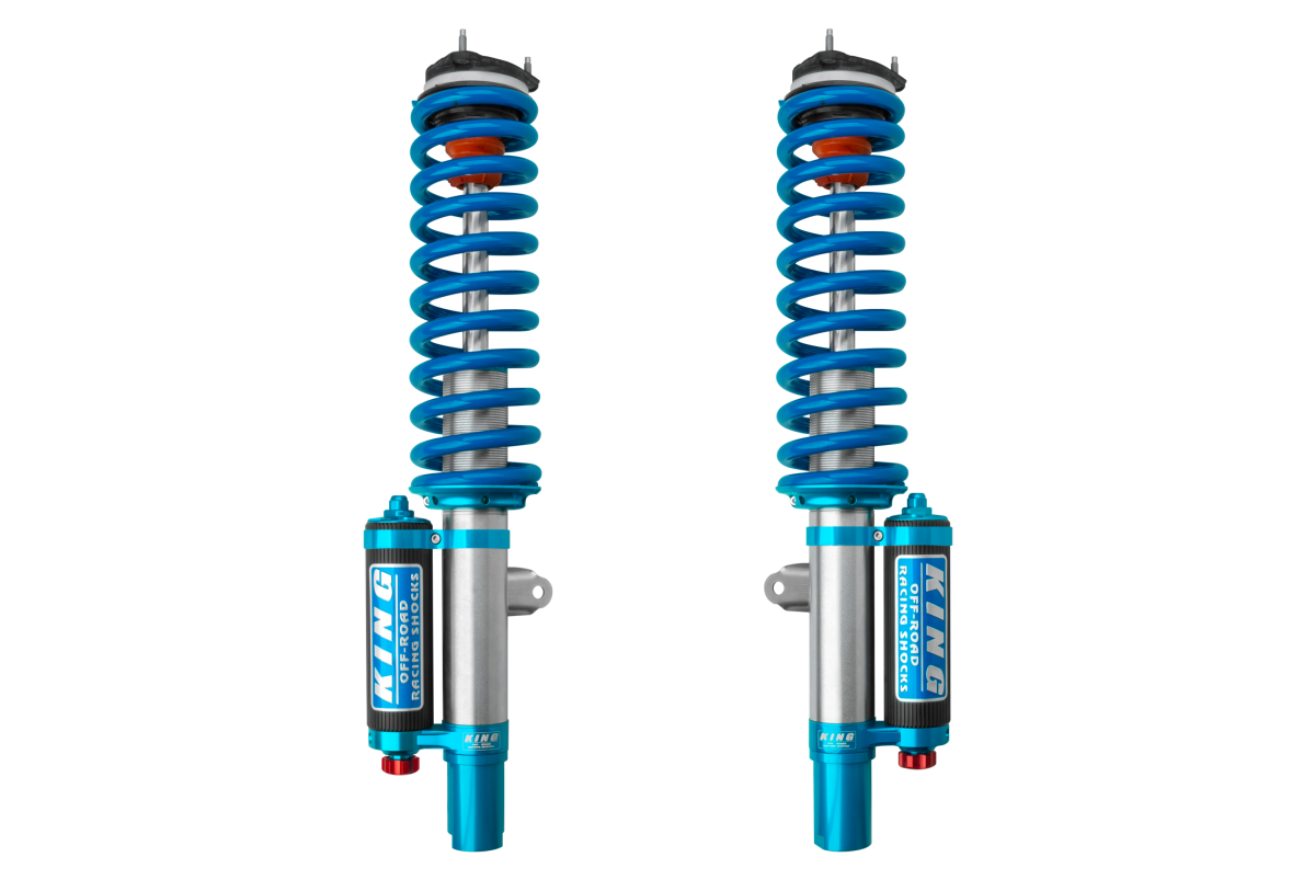 King Shocks 2.5- Ford Transit 15+ Front Piggyback Reservoir Shock-(Pair)