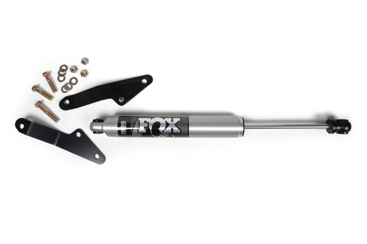 JKS Manufacturing Fox 2018+ Jeep Wrangler JL RHD 2.0 Perf. Series Steering Stabilizer w/ Brackets