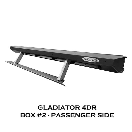 Rock Slide Engineering 2026 Jeep JT Gladiator Step Sliders 3rd Gen Passenger Side Sub Part