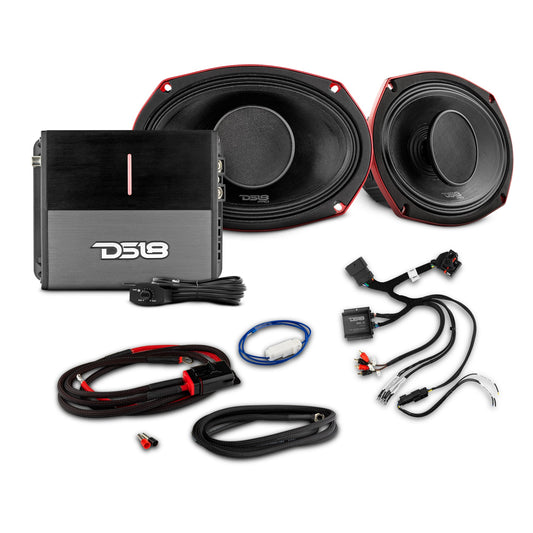 DS18 2014+ Harley-Davidson Street Glide or Road Glide Rear Upgrade Package