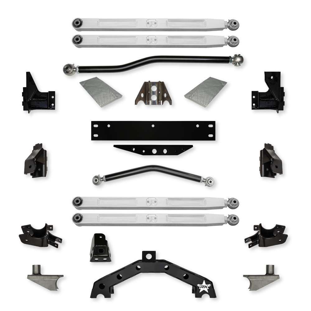 Rock Krawler 07-18 Jeep Wrangler JK 2DR UPG. X Factor X2 Pro Long Arm w/ 6in Rear Stretch