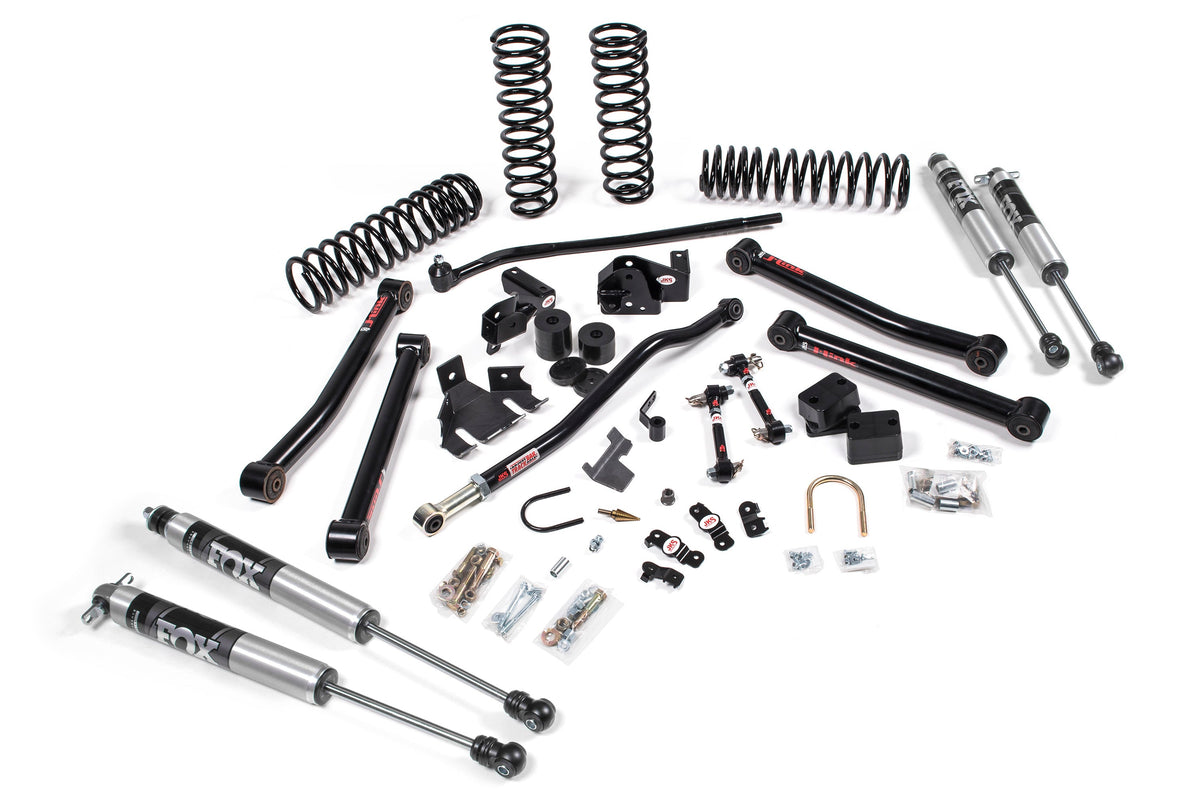 JKS 07-18 Jeep JK J-Konnect 2Dr 3.5in System w/ Fox 2.0 Performance Series Shocks