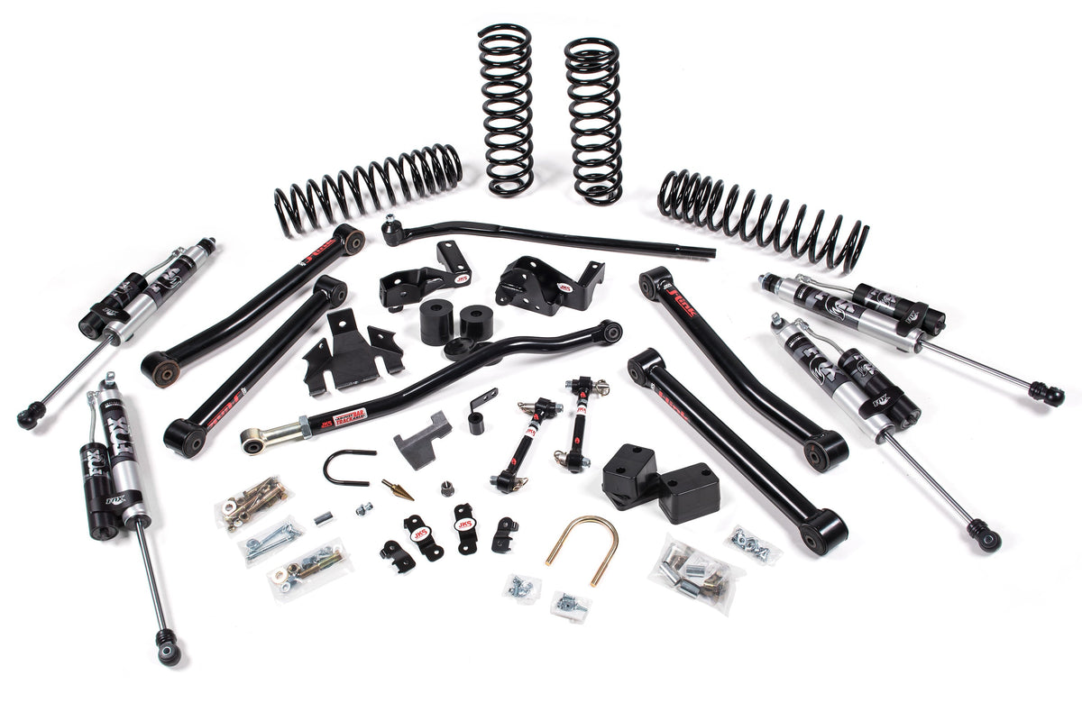 JKS 07-18 Jeep JK 2Dr 3.5in J-Konnect Lift System - FOX Remote Resi