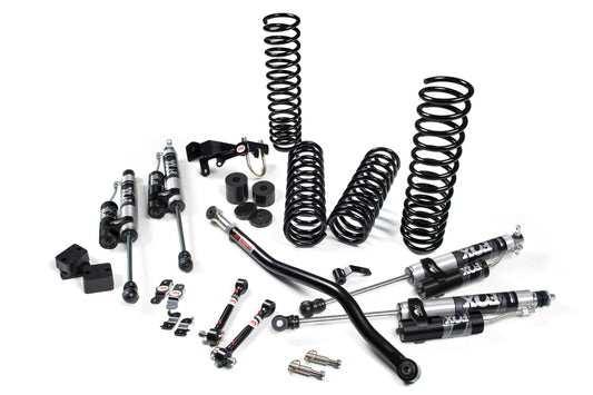 JKS 07-18 Jeep JK 4Dr 3.5in JSPEC System - FOX Remote Resi