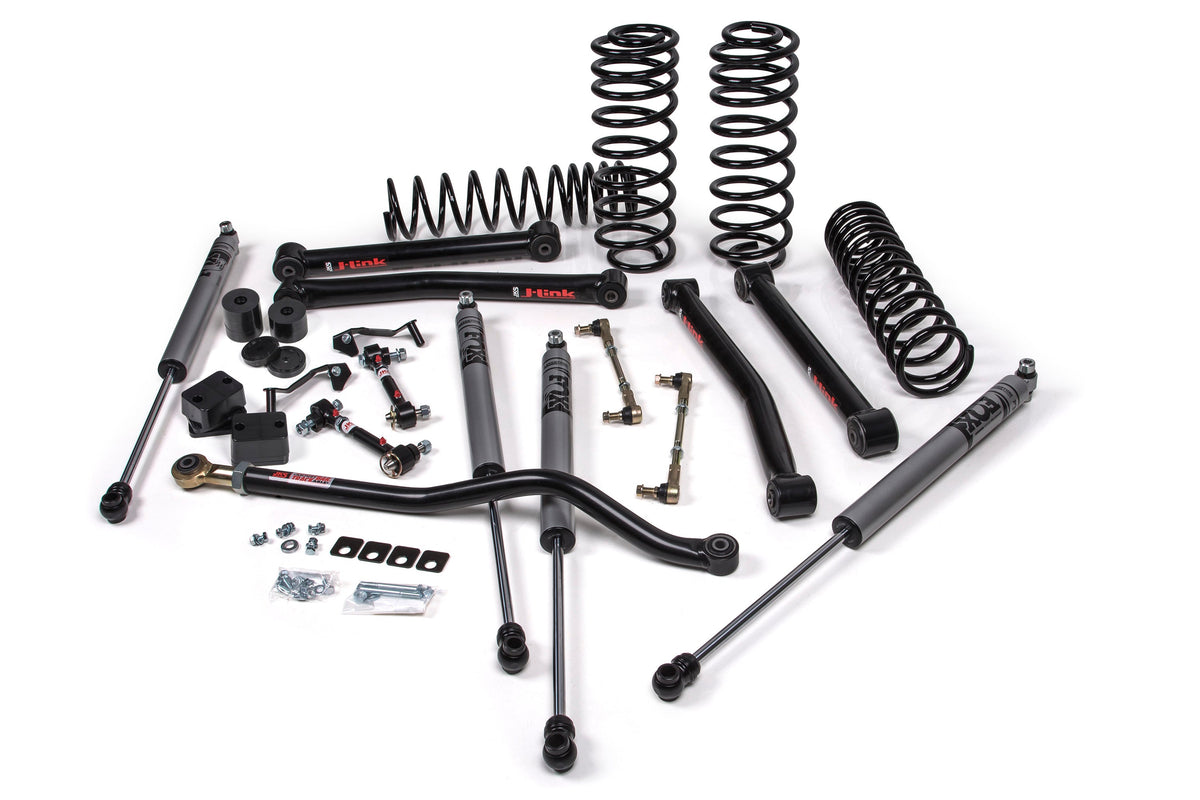 JKS 18-21 Jeep JL J-Konnect 2.5in 4Dr w/Fox Adventure Series Shocks STD Rate Coils