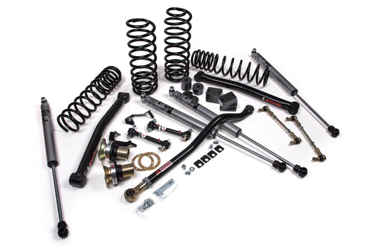JKS 18-21 Jeep JL J-Lander 3.5in 4Dr w/Fox Adventure Series Shocks HD Rate Coils