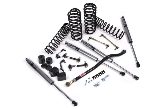 JKS 21-26 Jeep Wrangler JL 4XE 4WD J-Venture 3in Suspension Lift Kit w/ Fox Adv. Series Shocks