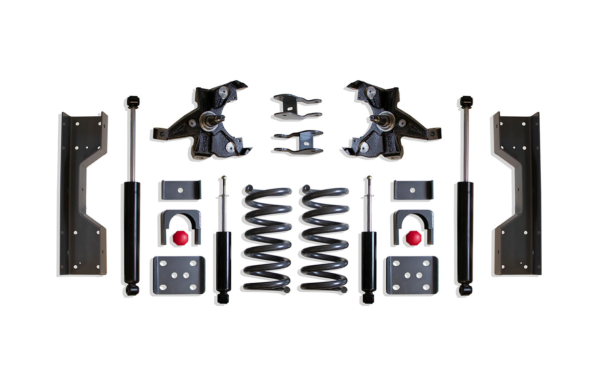 MaxTrac 88-91 GM C1500/2500 2WD V8 Standard Cab 4in/6in Lowering Coil Kit