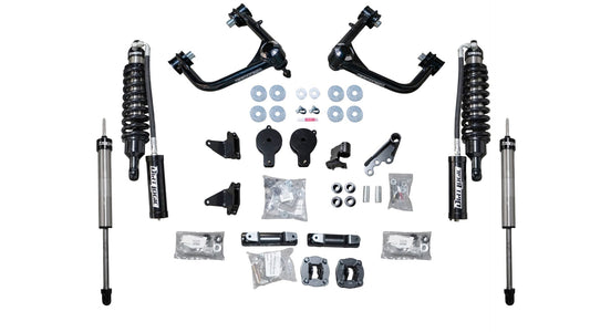 Fabtech 2022+ Toyota Tundra 4WD 3in UCA Kit w/ Uniballs & DLSS 2.5 c/o Resi & Shks & Air Bag Spcrs