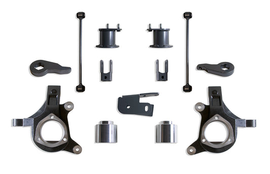 Maxtrac 00-06 GM SUV 2WD 5in. Lowering Kit- Grey