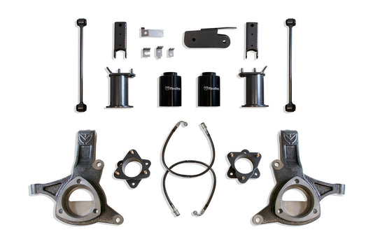 Maxtrac 07-14 GM SUV (2WD )7.5in Lift Kit w/ Spindles & Strut Spacers.