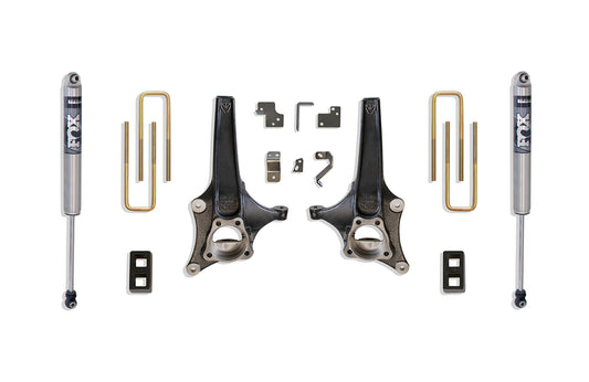 MaxTrac 19-23 GM 1500 2WD 3.5in Lift Kit w/FOX Rear Shocks