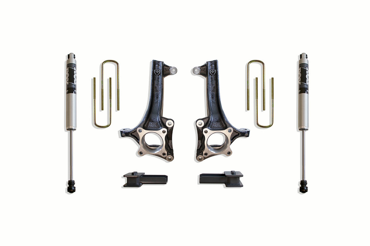 Maxtrac 2021+ F-150 2WD 4in Lift Kit W/ Fox Shocks