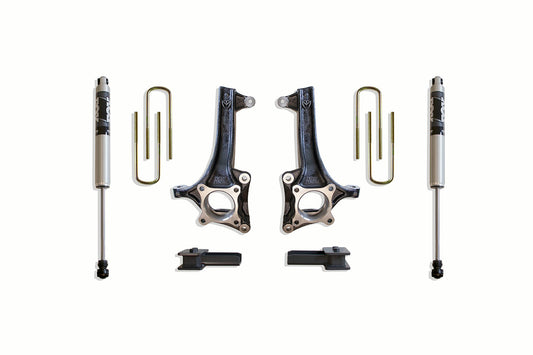 Maxtrac 2021+ F-150 2WD 4in Lift Kit W/ Fox Shocks