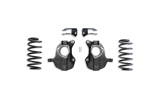 Maxtrac 15-20 GM SUV 2/4in. Lowering Kit w/ Spindles- Grey