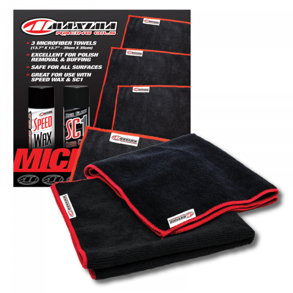 Maxima Microfiber Towels - 3 Pack