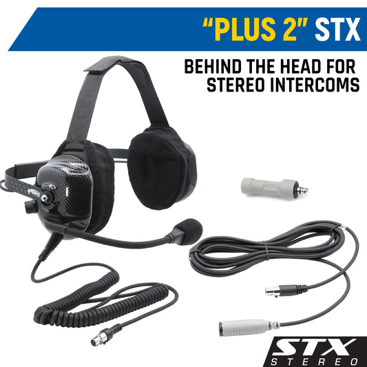 Rugged Radios Rear Seat Expansion Kit w/ Helmet Kits / Ultimate Headset - Behind the Head