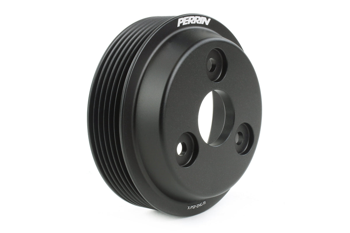 PERRIN 22-26 Subaru BRZ / Toyota GR86 Lightweight Water Pump Pulley - Black